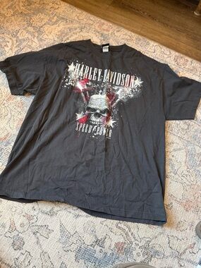 Vintage Harley-Davidson Butte, Montana.